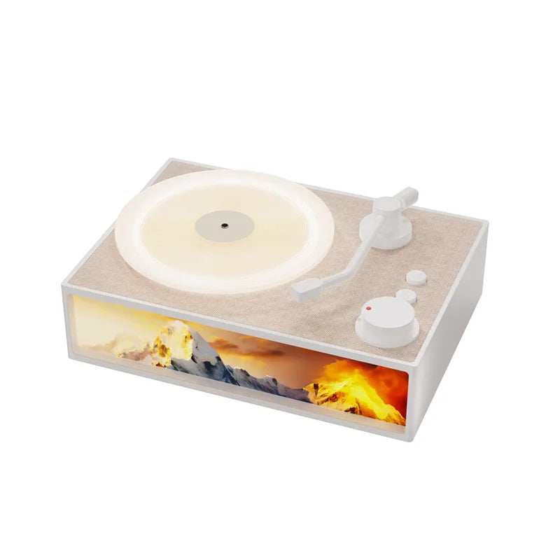 Relaxing Portable Bluetooth Speaker with LED Light