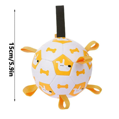 Fun Dog Rope Ball Interactive Toy