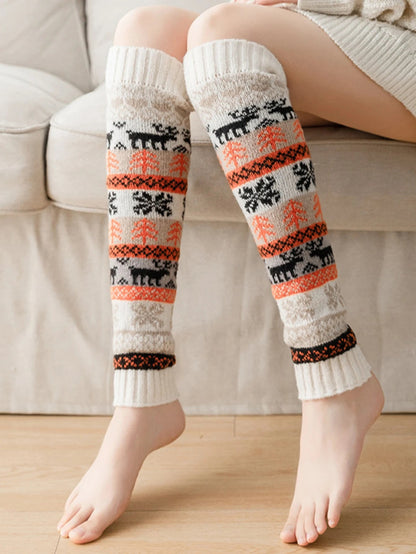 Soft Fleece Leg Warmers for Cold Weather