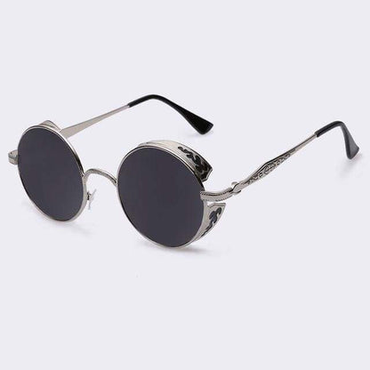 Unique Retro Circular Shade Glasses