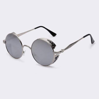 Unique Retro Circular Shade Glasses