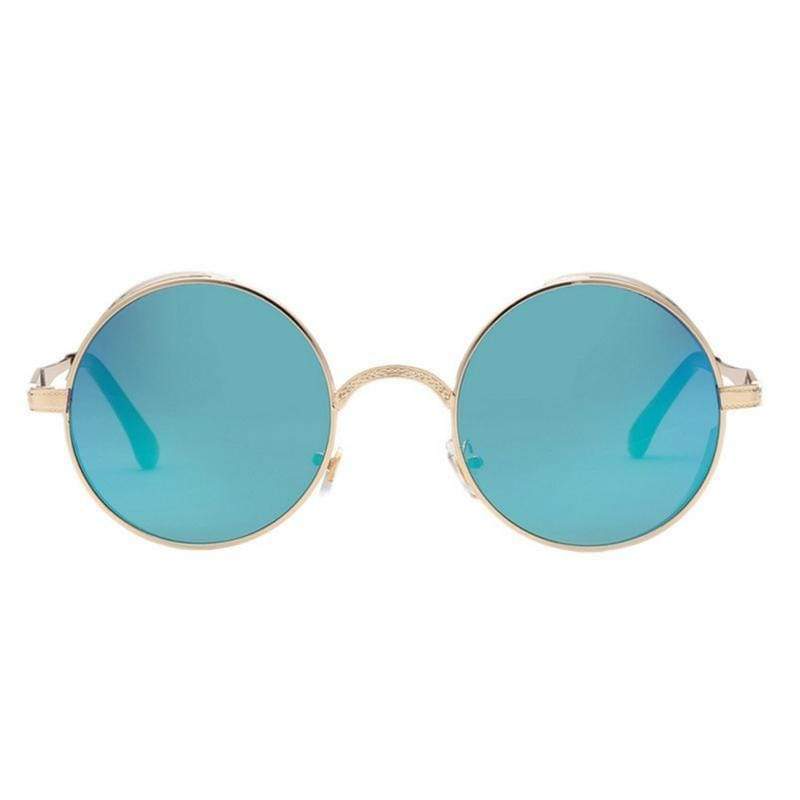 Unique Retro Circular Shade Glasses