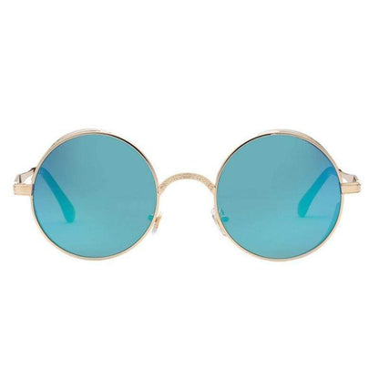 Unique Retro Circular Shade Glasses