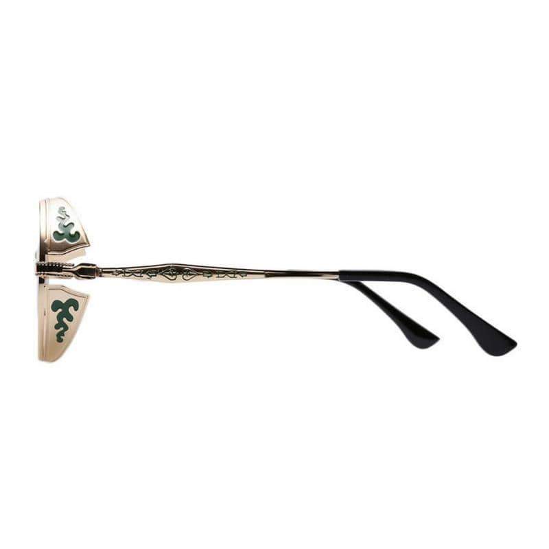Unique Retro Circular Shade Glasses