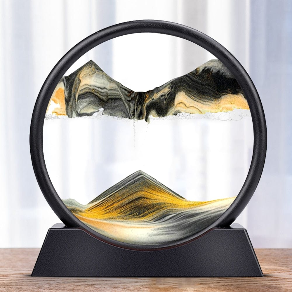 Calming Sand Art Decor for a Peaceful Home