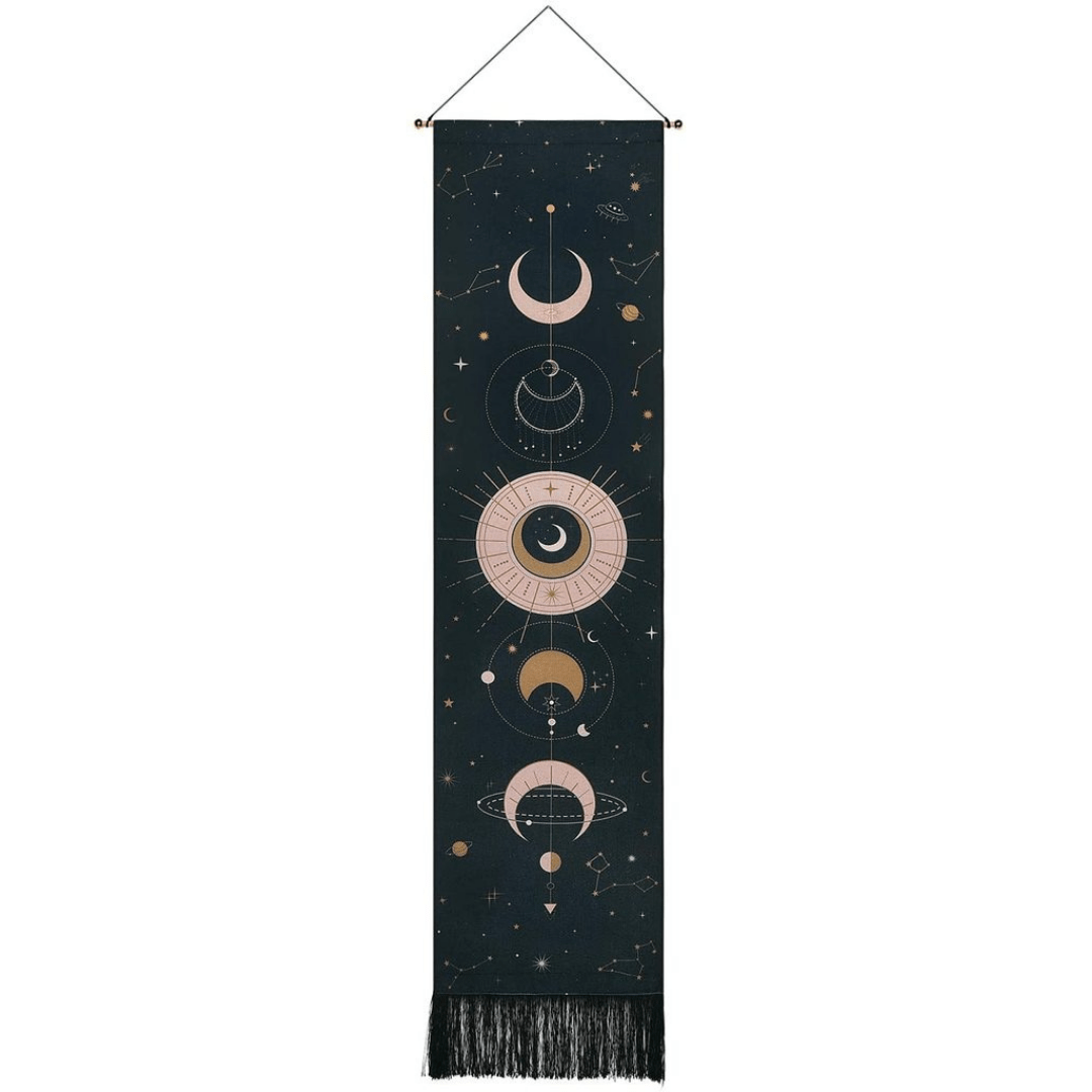 Celestial Lunar Wall Art Tapestry - Befez