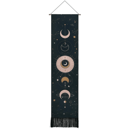 Celestial Lunar Wall Art Tapestry - Befez