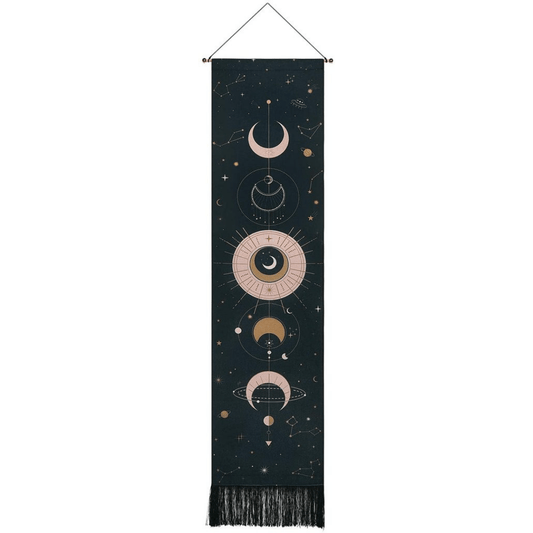 Celestial Lunar Wall Art Tapestry - Befez