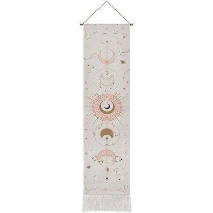 Celestial Lunar Wall Art Tapestry