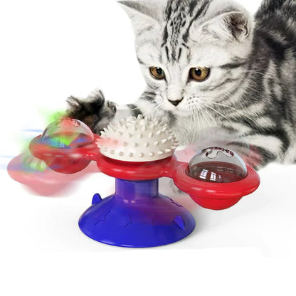 Fun Interactive Cat Spinner Toy