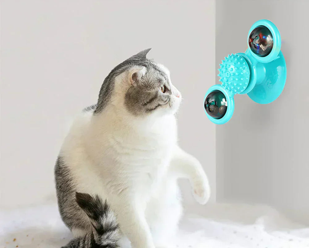 Fun Interactive Cat Spinner Toy
