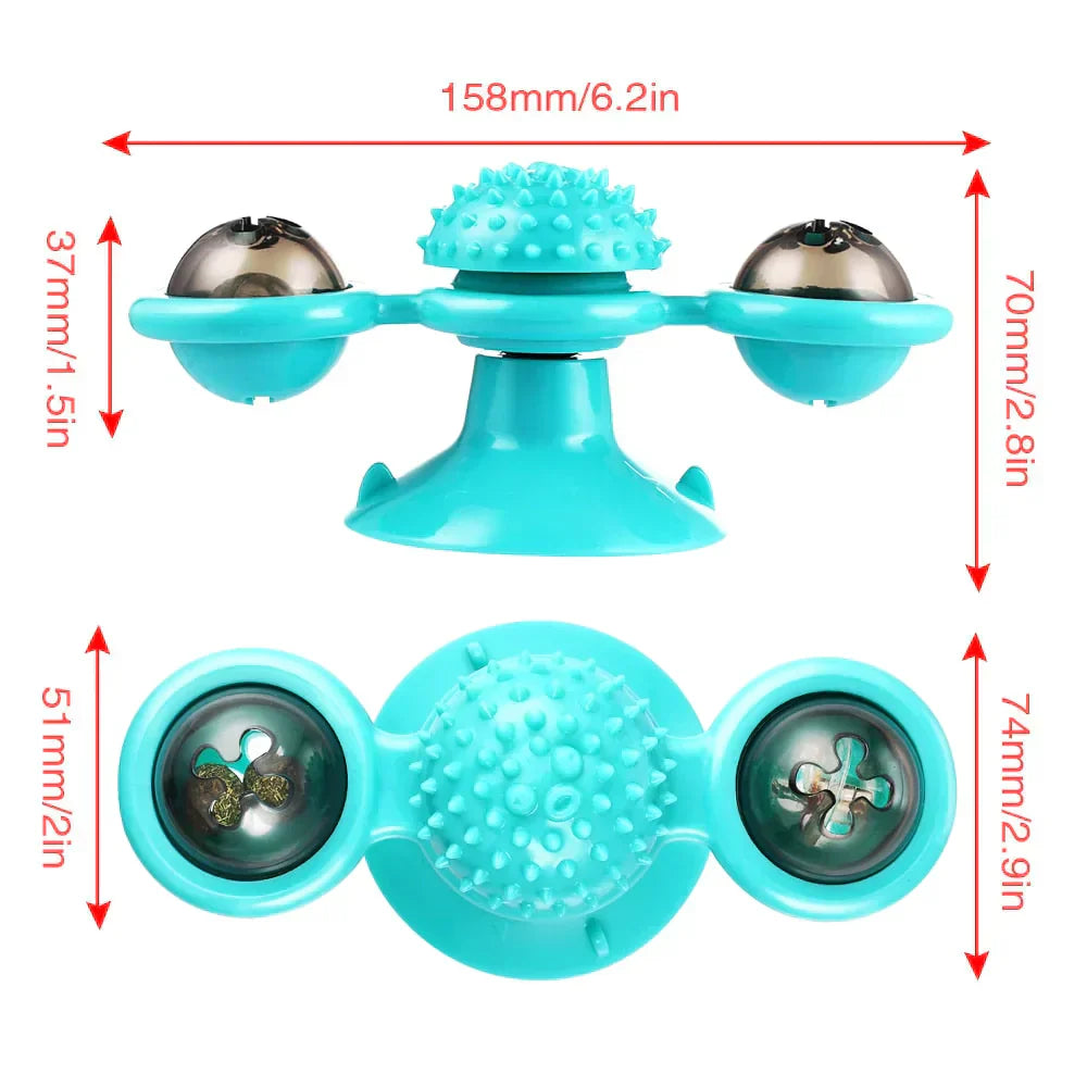 Fun Interactive Cat Spinner Toy
