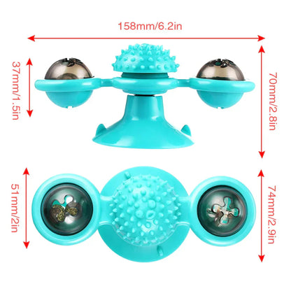 Fun Interactive Cat Spinner Toy