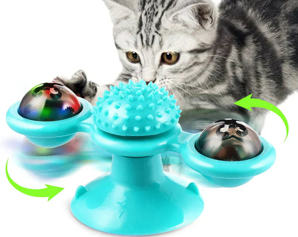 Fun Interactive Cat Spinner Toy