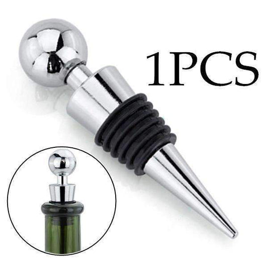 Premium Wine Bottle Stopper Stainless Steel Seal - Befez