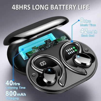 Comfortable Wireless Earbuds with Long Lasting Battery