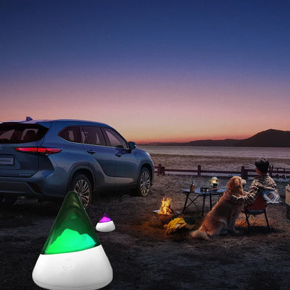 Colorful LED Glacier Night Lamp