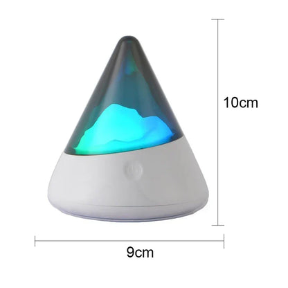 Colorful LED Glacier Night Lamp