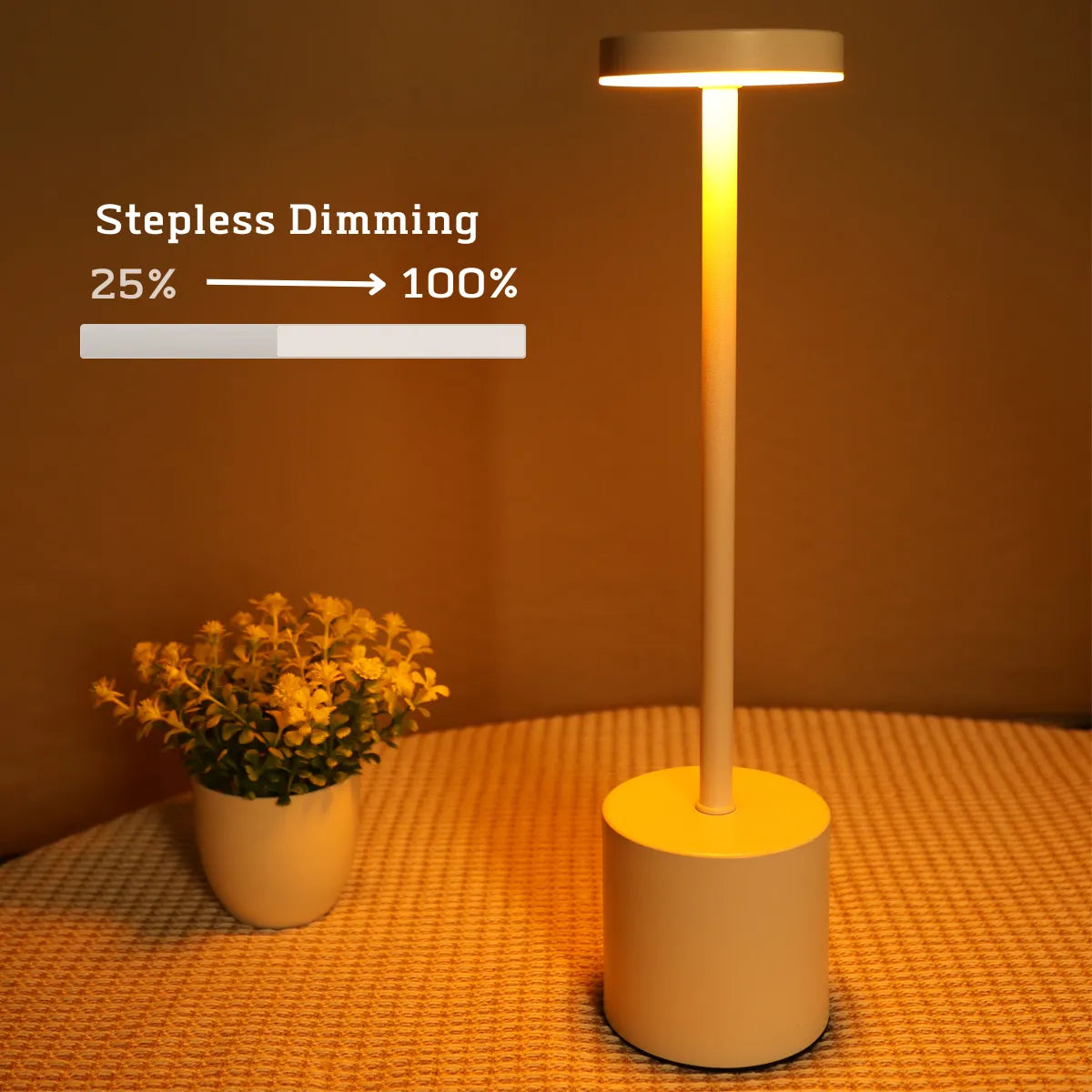 Slim Wireless LED Desk Lamp