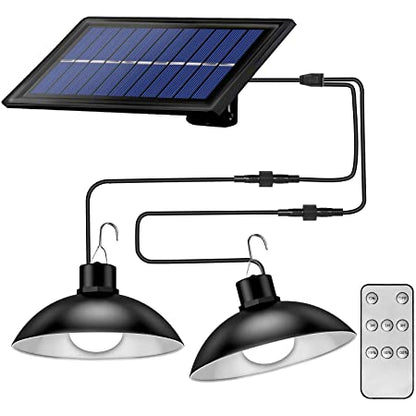 Outdoor Solar Powered LED Light Set with Remote - Befez