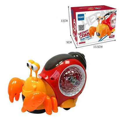 Colorful LED Musical Snail Toy