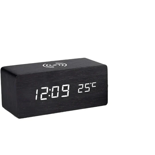 Wooden Digital LED Wake Up Clock Befez - Befez