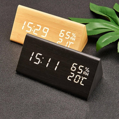 Befez | Elora Solid Wood Digital LED Clock Radio