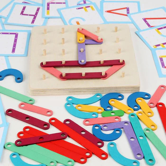 Fun Wooden Puzzle Board Game