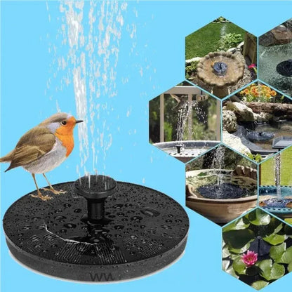 Sunny Solar Powered Bird Fountain