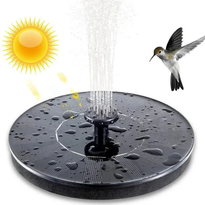 Sunny Solar Powered Bird Fountain