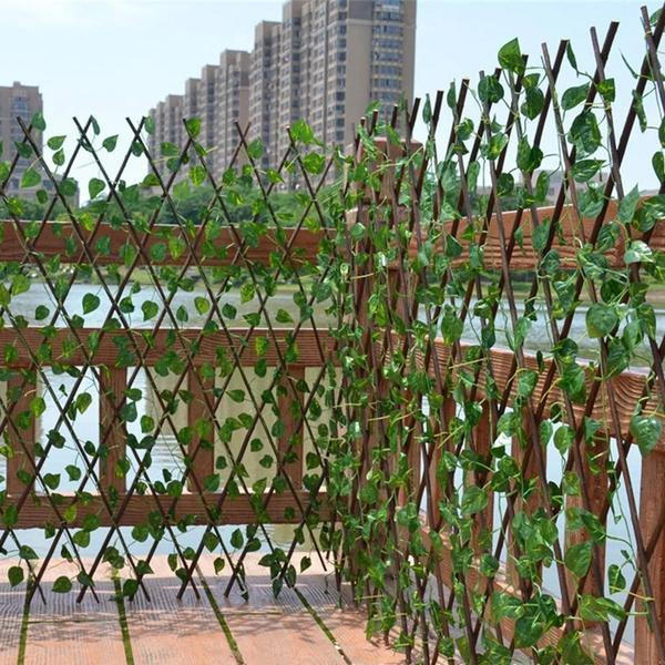 Collapsible Fake Outdoor Garden Border Fence