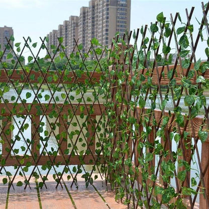 Collapsible Fake Outdoor Garden Border Fence