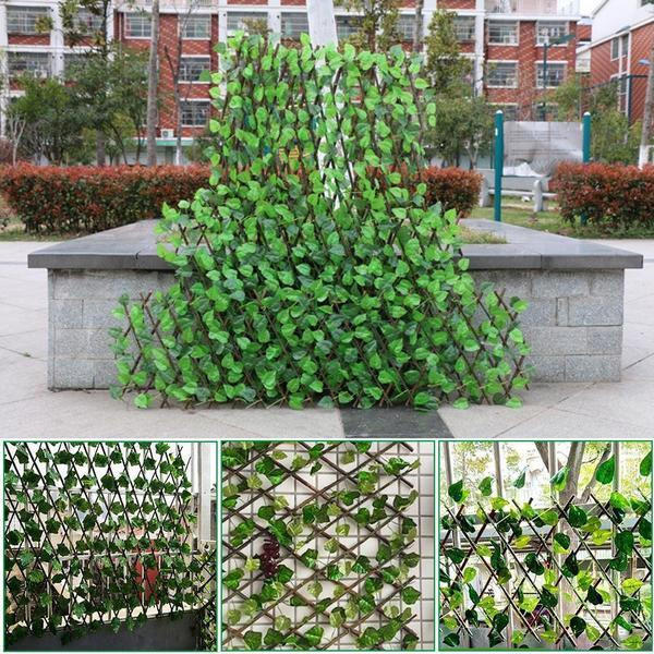 Collapsible Fake Outdoor Garden Border Fence