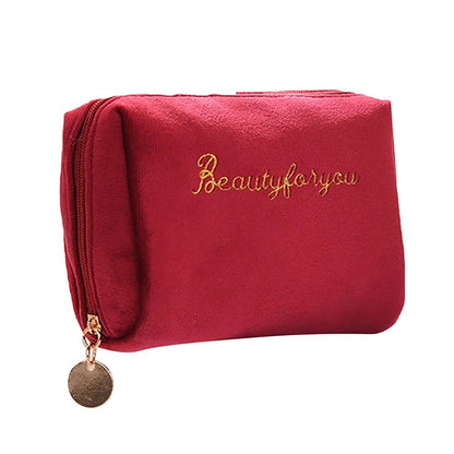 Luxury Soft Makeup Bag
