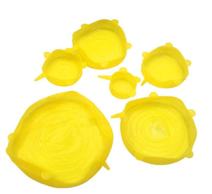 Befez | Airtight Silicone Kitchen Storage Lids (Set of 6)