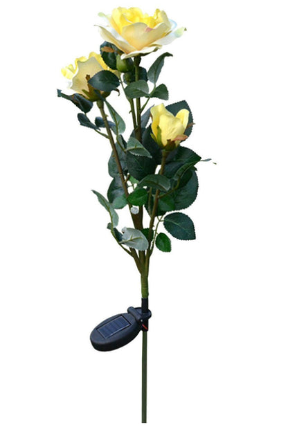 Colorful Solar Power Rose Lights