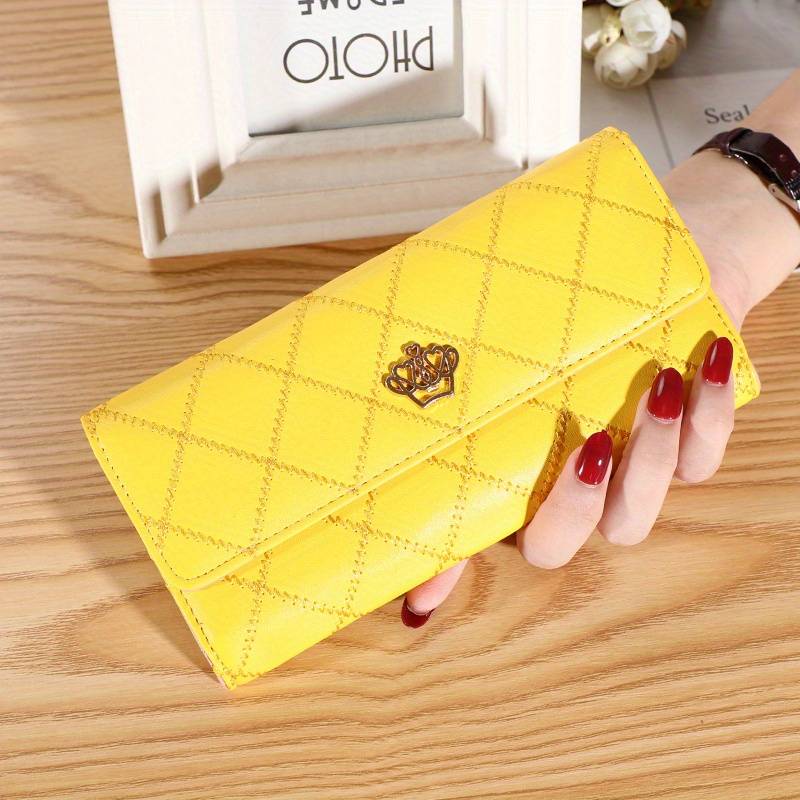 Fashionable Triangle Leather Wallet