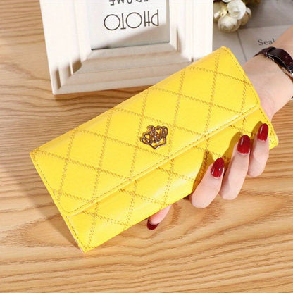 Fashionable Triangle Leather Wallet
