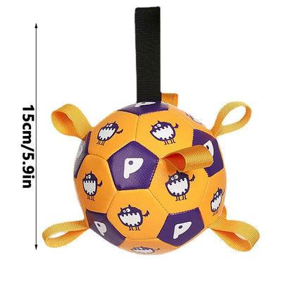 Fun Dog Rope Ball Interactive Toy