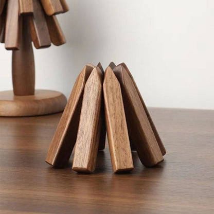Elegant Wooden Table Decor