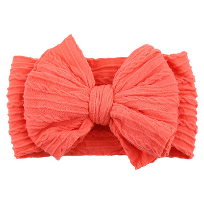 Cute Kids' Soft Hair Band with Ribbon
