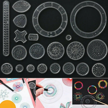 Befez Spirograph Art Kit - Precise Creative Designs