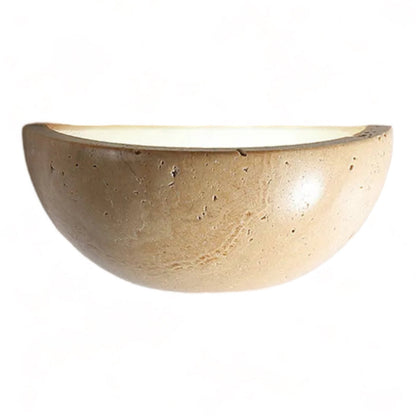 Soft Glow Half Round LED Wall Light