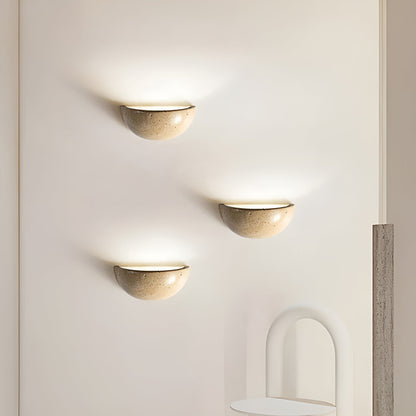 Soft Glow Half Round LED Wall Light