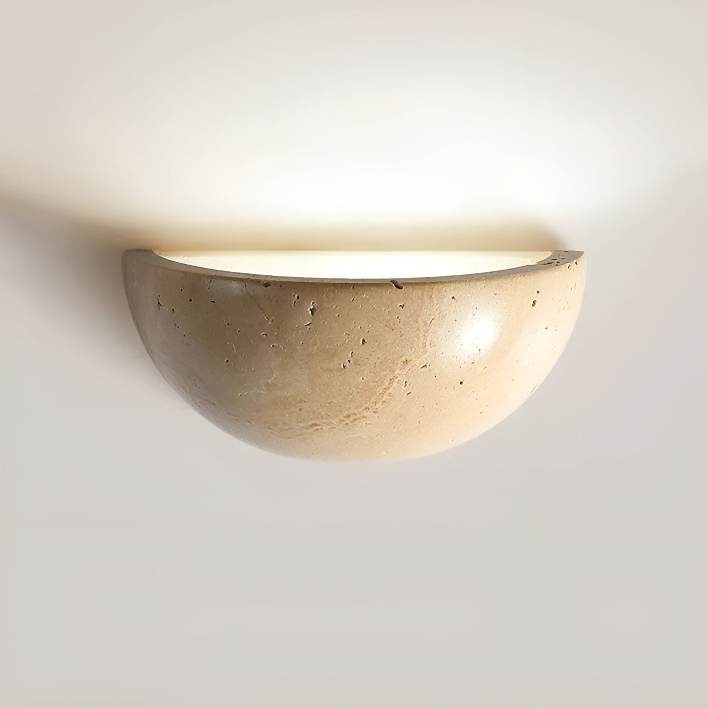 Soft Glow Half Round LED Wall Light - Befez