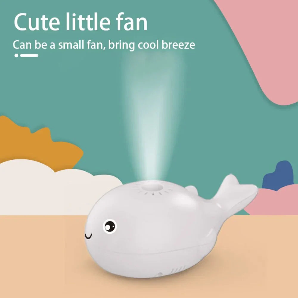 Colorful Whale Bath Toy with Floating Ball