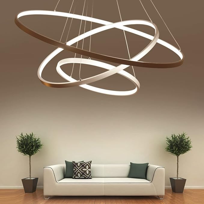 Circle Crystal Pendant Light