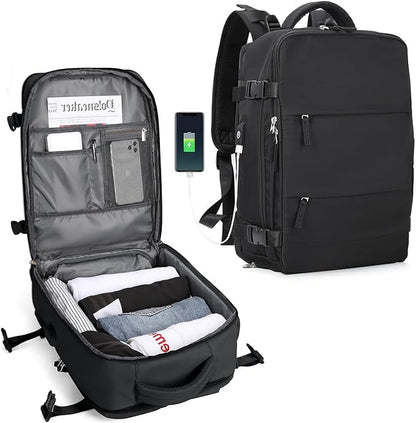 Tough Travel Backpack with USB Charger Port - Befez